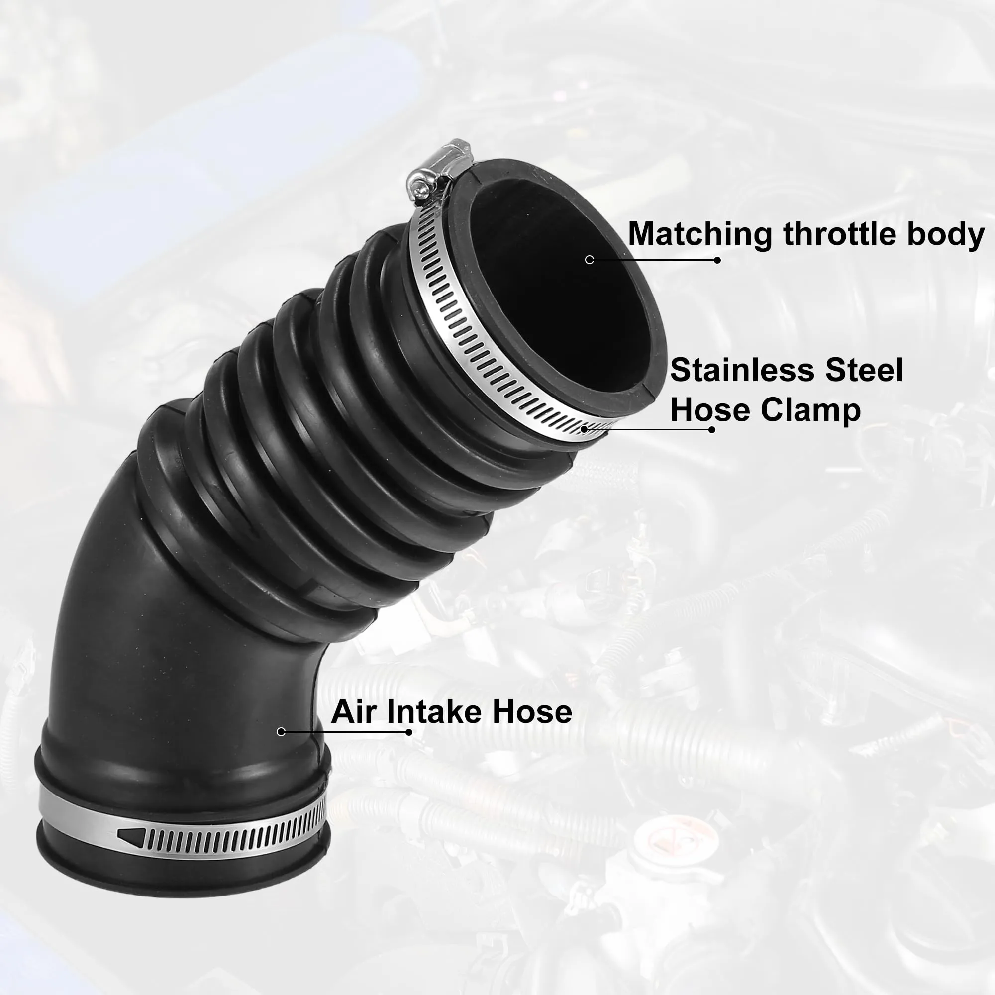 matching the correct air intake hose to a specific car model
