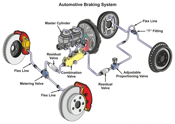 automotive-braking-system-infographic-diagram